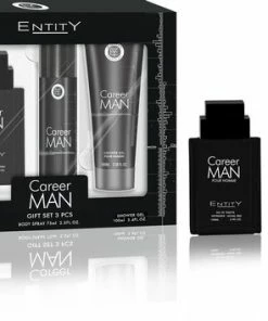 Beste Pirce 😍 Entity Gift Set Pour Homme - 3 Stuks - Eau De Toilette - Shower Gel - Body Spray - Luxe Gift Set Voor Mannen 🤩