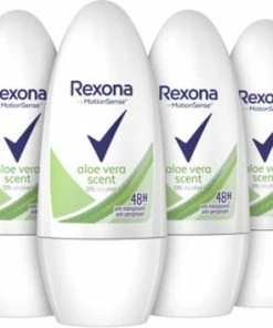 Beste deal 😉 Rexona Aloe Vera Deodorant Roller - 6 X 50 Ml - Voordeelverpakking 😍