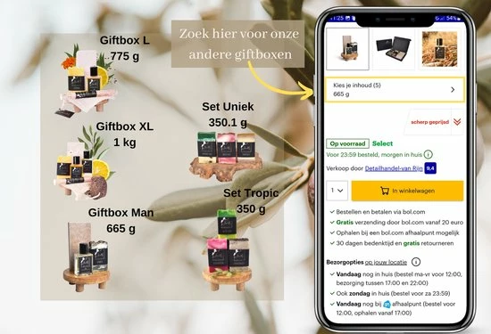Begroting π Anna-M Geschenkset Vrouwen XL - Olijfzeep Citroen - Zeepschaaltje - Scrub Zeepzakje - Kerstpakket - Sinterklaas - Badolie - Olie Haar & Huid - Massage Olie - Vegan - Giftset Vrouw - Kado Moeder, Vriendin, Oma, Mama - Geschenkdoos Vrouw - Giftbox π 5 Begroting π Anna-M Geschenkset Vrouwen XL - Olijfzeep Citroen - Zeepschaaltje - Scrub Zeepzakje - Kerstpakket - Sinterklaas - Badolie - Olie Haar & Huid - Massage Olie - Vegan - Giftset Vrouw - Kado Moeder, Vriendin, Oma, Mama - Geschenkdoos Vrouw - Giftbox π - Afbeelding 3
