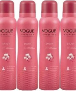 Coupon 🥰 Vogue Enjoy Parfum Deodorant Spray Voordeelverpakking 🎉