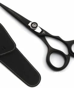 Hete verkoop 👍 Maxon Professionele 5.5" Knipschaar - Rechtshandige Kappersschaar - Matzwart ✔️