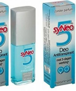 Beste Verkoop 😉 SyNeo 5 Deodorant Anti-Transpirant 2x30ml 🧨