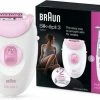 Uitgang ❤️ Braun Silk-épil 3 - SE3-321 Legs, Arms & Body: Epilator (20 Pincetten) Met Massagerollers + 👙 Bikini Trimmer - Kleur: Wit + Roze 🌟 -Oral-B Shop 550x404 1