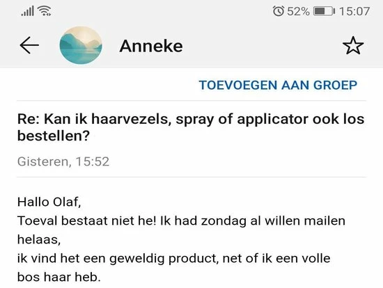 Beste deal π IMPERIO Premium Haarvezels Donkerbruin - Kaalheid Mannen - Alopecia Vrouwen - 100% Onzichtbaar π 13 Beste deal π IMPERIO Premium Haarvezels Donkerbruin - Kaalheid Mannen - Alopecia Vrouwen - 100% Onzichtbaar π - Afbeelding 11