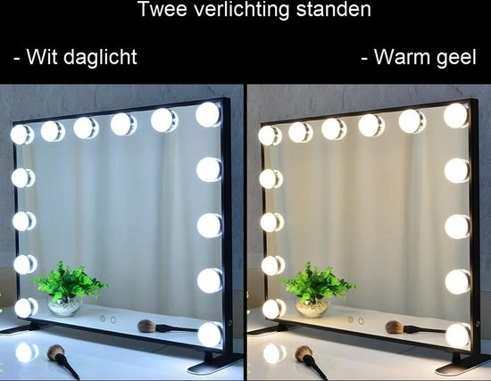 Top 10 π₯° Souvani Hollywood Spiegel | Videri Vanity Zwart | Spiegel Met Verlichting | Make Up Spiegel | Visagie Spiegel | Cosmetische Spiegel | Dimbaar π 5 Top 10 π₯° Souvani Hollywood Spiegel | Videri Vanity Zwart | Spiegel Met Verlichting | Make Up Spiegel | Visagie Spiegel | Cosmetische Spiegel | Dimbaar π - Afbeelding 3