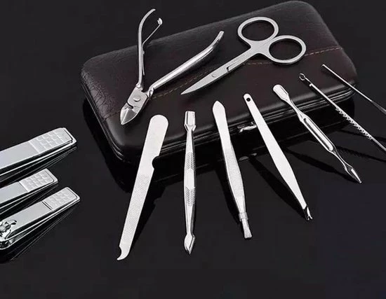 Aanbiedingen π IGOODS - 12 Delig Manicure Set - Nagelknippers - Nagelvijl - Nagelsetje π₯° 5 Aanbiedingen π IGOODS - 12 Delig Manicure Set - Nagelknippers - Nagelvijl - Nagelsetje π₯° - Afbeelding 3