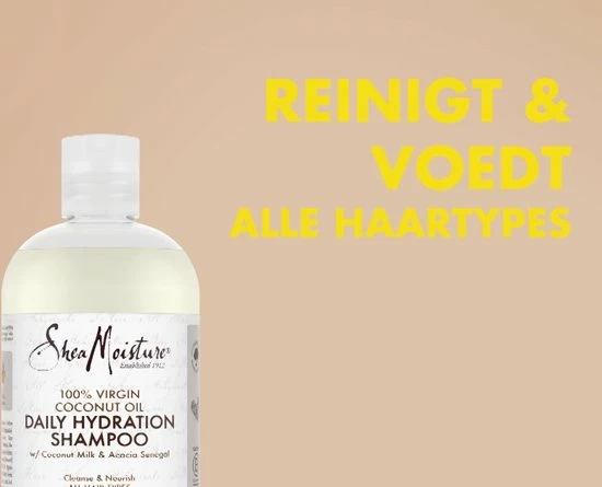 Groothandel π₯ Shea Moisture SheaMoisture 100% Virgin Coconut Oil Daily Hydration - Shampoo - 384ml π 4 Groothandel π₯ Shea Moisture SheaMoisture 100% Virgin Coconut Oil Daily Hydration - Shampoo - 384ml π - Afbeelding 2