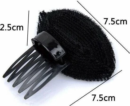 Groothandel π₯° Ardran & Tookar Toupeer Haarclip - Bump-it Haar Touperen - Volume Opsteken - Bruin - 1 Stuks π 4 Groothandel π₯° Ardran & Tookar Toupeer Haarclip - Bump-it Haar Touperen - Volume Opsteken - Bruin - 1 Stuks π - Afbeelding 2