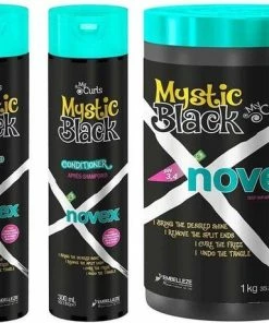 Begroting 😍 "NOVEX - MY CURLS MYSTIC BLACK SHAMPOO + CONDITIONER 300 ML + HAIR MASK 400ml 😍
