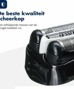 Korting ⭐ Pitt & Co. Universele Scheerkop Geschikt Voor Braun Series 3 32b – Vervangend Scheerblad Braun – Zwarte Cassette 😀 -Oral-B Shop 550x467 2