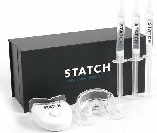 Gloednieuw π Tandenbleekset - Inclusief Teeth Whitening Strips + Wipes + 3 Gelspuiten - Zonder Peroxide 100% Natuurlijk - Dierproefvrij - Wittere Tanden - 3D LED - Teeth Whitening - Premium Edition Statch π₯ 4 Gloednieuw π Tandenbleekset - Inclusief Teeth Whitening Strips + Wipes + 3 Gelspuiten - Zonder Peroxide 100% Natuurlijk - Dierproefvrij - Wittere Tanden - 3D LED - Teeth Whitening - Premium Edition Statch π₯ - Afbeelding 2