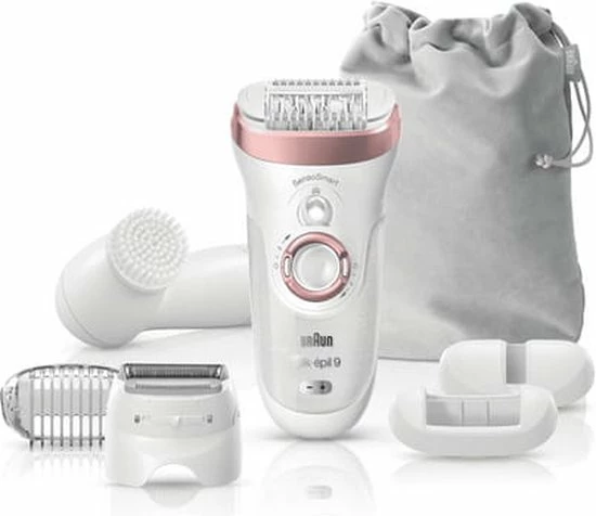Promo β€οΈ Braun Silk-épil 9 9-880 - Epilator - Voor Vrouwen Voor Langdurige Ontharing - Wit/Roségoud π 13 Promo β€οΈ Braun Silk-épil 9 9-880 - Epilator - Voor Vrouwen Voor Langdurige Ontharing - Wit/Roségoud π - Afbeelding 11