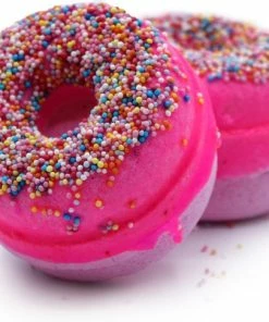 Flash-uitverkoop ✔️ Joy Of Balance Bruisbal Bad Donut - Framboos - Handgemaakt - 180 Gram 🔥