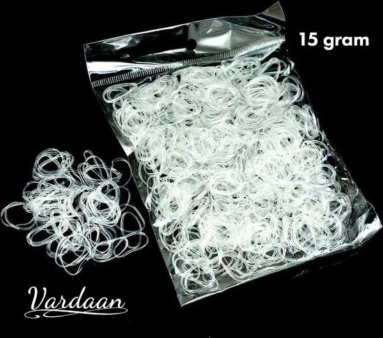Goedkoop 𧨠Mini Transparant Elastiekjes - Yashika Rubberen Haarelastiekjes - Siliconen Elastische Haaraccessoires - Klein - 200 Stuks - 15 Mm Diameter - 15 Gram π 3 Goedkoop 𧨠Mini Transparant Elastiekjes - Yashika Rubberen Haarelastiekjes - Siliconen Elastische Haaraccessoires - Klein - 200 Stuks - 15 Mm Diameter - 15 Gram π