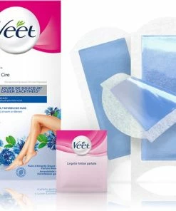 Groothandel 🎉 Veet Ontharingsstrips - Benen & Lichaam - Gevoelige Huid - Easy-Gelwax - 40 Stuks 😉 -Oral-B Shop 550x489 5
