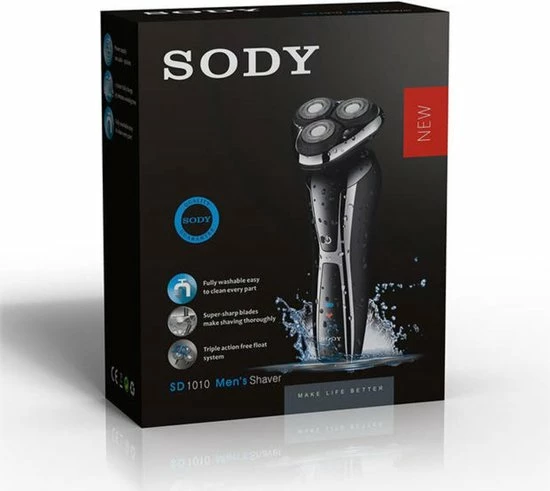 Coupon π Sody SD 1010 Mens Shaver - Oplaadbaar Scheerapparaat - – Voor Mannen – Baard Trimmen – Hoofd Kaal Scheren – Waterbestendig – Grooming – Persoonlijke Verzorging π₯ 6 Coupon π Sody SD 1010 Mens Shaver - Oplaadbaar Scheerapparaat - – Voor Mannen – Baard Trimmen – Hoofd Kaal Scheren – Waterbestendig – Grooming – Persoonlijke Verzorging π₯ - Afbeelding 4