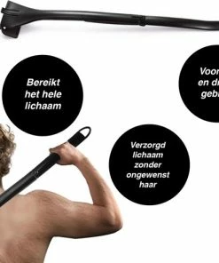 Goedkoopste 🧨 JUST23 Back Shaver - Rug Scheermes - Rughaar Verwijderaar - Rug Scheren - Inklapbaar - Incl. Schoonmaak Borstel ✔️ -Oral-B Shop 550x492 4