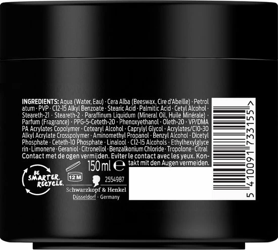 Hete verkoop π SYOSS Styling Max Hold Wax 6 X 150 Ml π 8 Hete verkoop π SYOSS Styling Max Hold Wax 6 X 150 Ml π - Afbeelding 6