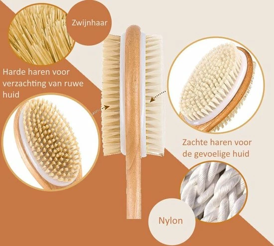 Top 10 β¨ Blubs® – Badborstel – Dry Brush – Rug Scrubber – Lichaamsborstel – Rugborstel Douche Met Steel – Huidborstel – Rugborstel Hout – Houten Badborstel Met Steel – Doucheborstel Met Steel – Houten Borstel – Droogborstel – Massage – Zwart π 4 Top 10 β¨ Blubs® – Badborstel – Dry Brush – Rug Scrubber – Lichaamsborstel – Rugborstel Douche Met Steel – Huidborstel – Rugborstel Hout – Houten Badborstel Met Steel – Doucheborstel Met Steel – Houten Borstel – Droogborstel – Massage – Zwart π - Afbeelding 2