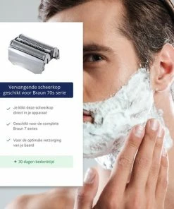 Groothandel 👏 Pitt & Co. Scheerkop Geschikt Voor Braun Serie 7 70s - Vervangende Scheerkop Voor Braun - 70s – Serie 7 - Zilver - Scheerblad 😍 -Oral-B Shop 550x498 11