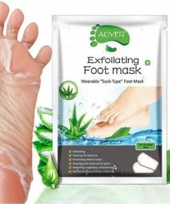 Kopen ❤️ Merkloos Eeltsokken Voet Masker - Voetmasker – Eeltsokken - Eelt En Kloven Zijn Verleden Tijd - Aloe Vera ⭐