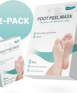 Goedkoop 🧨 Soft & Silky - Eeltsokken - 2 Pack - Voetmasker - Foot Peel Mask - Eelt Verwijderaar - Voetvijl - Eeltverwijderaar - Eeltvijl - Eeltrasp 🌟