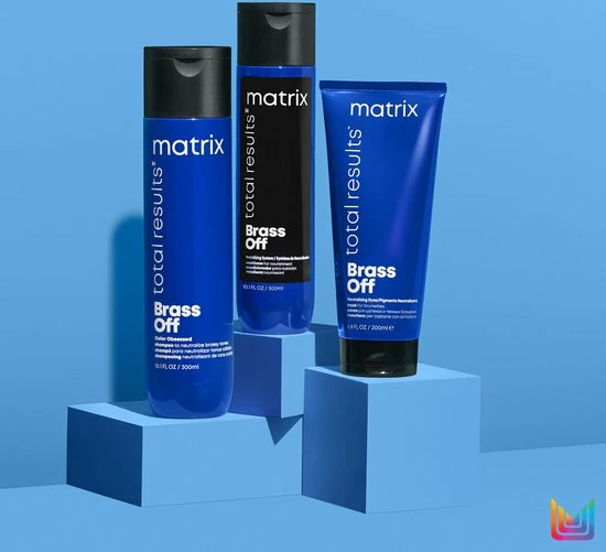 Hete verkoop π Matrix Total Results Brass Off Shampoo – Neutraliseert Warme Ondertonen In Bruin Haar – 300 Ml π 7 Hete verkoop π Matrix Total Results Brass Off Shampoo – Neutraliseert Warme Ondertonen In Bruin Haar – 300 Ml π - Afbeelding 5