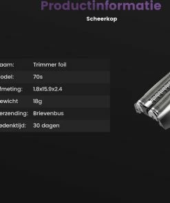 Groothandel 👏 Pitt & Co. Scheerkop Geschikt Voor Braun Serie 7 70s - Vervangende Scheerkop Voor Braun - 70s – Serie 7 - Zilver - Scheerblad 😍 -Oral-B Shop 550x503 2