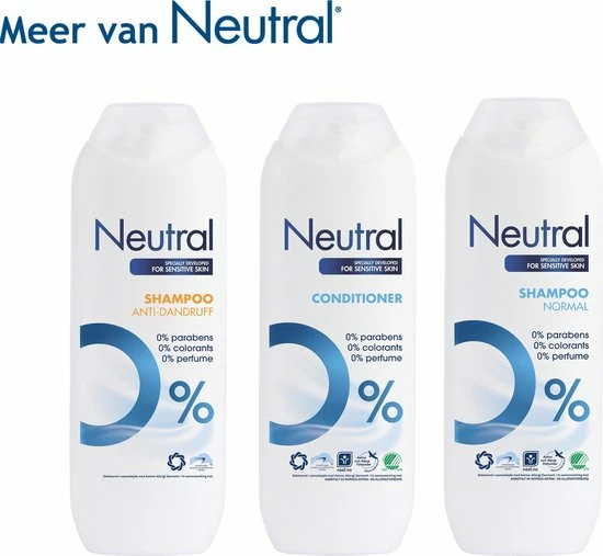 Begroting 𧨠Neutral Parfumvrij - 6 X 250 Ml - Anti-Roos Shampoo π 6 Begroting 𧨠Neutral Parfumvrij - 6 X 250 Ml - Anti-Roos Shampoo π - Afbeelding 4