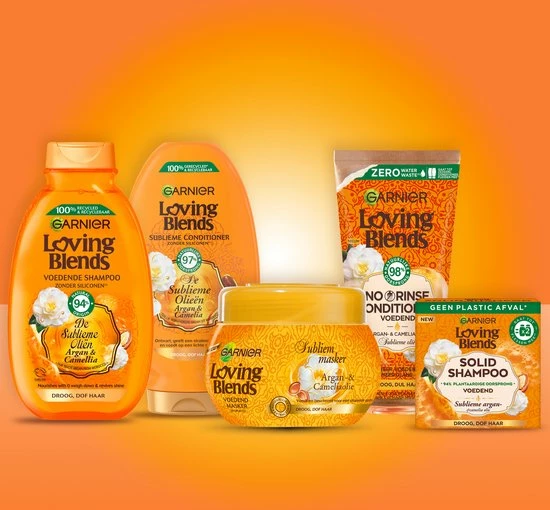 Flash-uitverkoop π― Garnier Loving Blends Conditioner - Argan & Cameliaolie - Droog En Dof Haar - 6 X 250 Ml - Voordeelverpakking β 10 Flash-uitverkoop π― Garnier Loving Blends Conditioner - Argan & Cameliaolie - Droog En Dof Haar - 6 X 250 Ml - Voordeelverpakking β - Afbeelding 8
