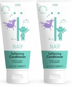 Begroting ❤️ Naïf Kids Conditioner - Voordeelverpakking 2 X 200ml - Met Natuurlijke Ingrediënten ⌛