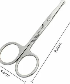 Beste deal 🤩 Wincy Neusschaartje - Oorschaartje Met Afgeronde Punt Voor Veiligheid - Neustrimmer - Neushaar Schaartje - Oorhaar - Veilig - Ronde Kop 😍 -Oral-B Shop 550x512 5