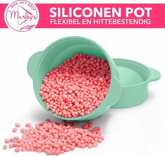 Uitgang π MURLEY'S Wax Apparaat Ontharen Set 600 Gram Waxbonen - 50x Houten Spatels - Extra Siliconenpot 𧨠5 Uitgang π MURLEY'S Wax Apparaat Ontharen Set 600 Gram Waxbonen - 50x Houten Spatels - Extra Siliconenpot 𧨠- Afbeelding 3
