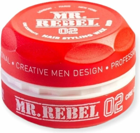 Nieuw π Mr. Rebel Haar Wax Mannen - Haar Wax - Hair Wax MR>REBEL Hair Styling Wax ( 6 Stuks + Een Styling Kam Gratis ) 900 ML π 5 Nieuw π Mr. Rebel Haar Wax Mannen - Haar Wax - Hair Wax MR>REBEL Hair Styling Wax ( 6 Stuks + Een Styling Kam Gratis ) 900 ML π - Afbeelding 3