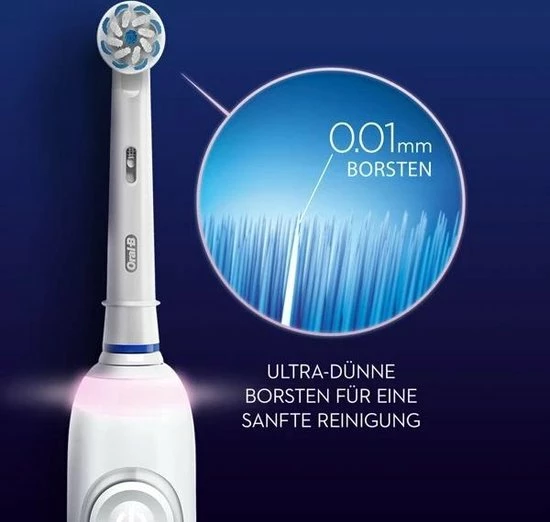 Nieuw π Oral B Braun Oral-B Smart Sensitive Elektrische Tandenborstel, Ontwikkeld Voor Mensen Met Gevoelige Tanden, Met Sensitiv-programma En Druksensor, Wit β¨ 12 Nieuw π Oral B Braun Oral-B Smart Sensitive Elektrische Tandenborstel, Ontwikkeld Voor Mensen Met Gevoelige Tanden, Met Sensitiv-programma En Druksensor, Wit β¨ - Afbeelding 10