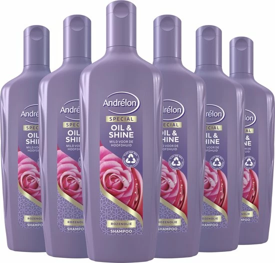Beste Pirce β¨ Andrélon Oil & Shine Special Shampoo - 6 X 300 Ml - Voordeelverpakking π 5 Beste Pirce β¨ Andrélon Oil & Shine Special Shampoo - 6 X 300 Ml - Voordeelverpakking π - Afbeelding 3
