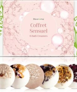Goedkoopste 🛒 MEAROME Méarome - Bruisballen Voor Bad- Coffret Sensuel - 100% Natuurlijk - 6 Stuks 😍