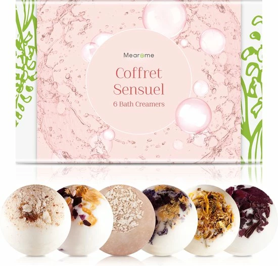 Goedkoopste π MEAROME Méarome - Bruisballen Voor Bad- Coffret Sensuel - 100% Natuurlijk - 6 Stuks π 3 Goedkoopste π MEAROME Méarome - Bruisballen Voor Bad- Coffret Sensuel - 100% Natuurlijk - 6 Stuks π