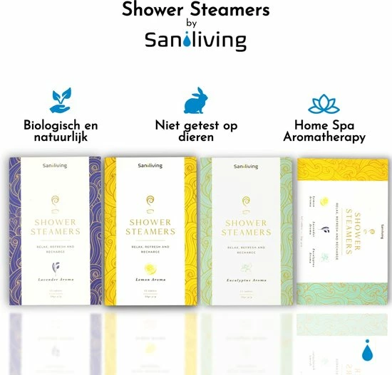 Hete verkoop π Saniliving Lavendel Bruisballen Voor Douche 15 Stuks - Shower Steamer Met Etherische Olie - Natuurlijk En Dierproefvrij π 5 Hete verkoop π Saniliving Lavendel Bruisballen Voor Douche 15 Stuks - Shower Steamer Met Etherische Olie - Natuurlijk En Dierproefvrij π - Afbeelding 3