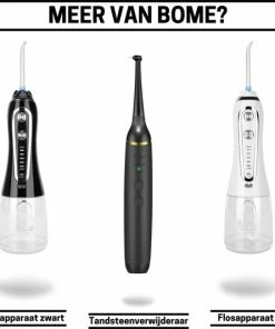 Hete verkoop 🎁 BOME Waterflosser Met 7 Opzetstukjes - Monddouche - Voorkom Tandsteen - Draadloos - 5 Standen - Zwart 🎉 -Oral-B Shop 550x533 1