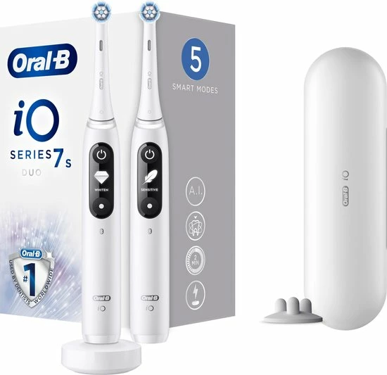 Kopen π― Oral B Oral-B IO Serie 7s Duo (Wit) π 3 Kopen π― Oral B Oral-B IO Serie 7s Duo (Wit) π