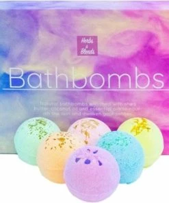 Gloednieuw ???? Herbs & Blends 12 Natuurlijke Bruisballen - Bathbombs - 100% Natuurlijk - Giftset- Vegan Bathbombs - Bruisballen - Extra Groot- 120 GramAromatherapie - Etherische Olien - Bruisballen Set - Kerstcadeau - Bad ???? -Oral-B Shop 550x535 5