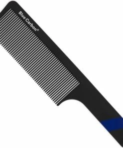 Korting 🎉 Blue Carbon® Kapperskam - Barber Kam - Knipkam - Kammen Voor Kappers - Barber Comb - Haarkam - Haaraccessoires 😀