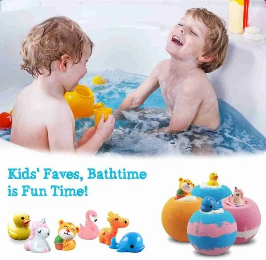 Uitgang ❤️ Aofmee Badbommen Voor Kinderen, Handgemaakte Natuurlijke Badbommen Met Verrassing Van Binnen, Shea-cacaoboter Hydrateren, Spa-fizzies-badbomset, Voor Dames, Meisjes, Jongens 🥰 7 Uitgang ❤️ Aofmee Badbommen Voor Kinderen, Handgemaakte Natuurlijke Badbommen Met Verrassing Van Binnen, Shea-cacaoboter Hydrateren, Spa-fizzies-badbomset, Voor Dames, Meisjes, Jongens 🥰 - Afbeelding 5