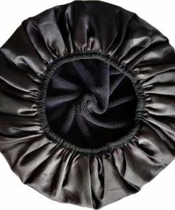 Goedkoopste 🧨 HomeShopXL 3 In 1 - Haarhanddoek Microvezel, Slaapmuts Satijn En Douchemuts In 1 - Zwart - Hoofdhanddoek Herbruikbaar Bonnet ❤️ -Oral-B Shop 550x539 10