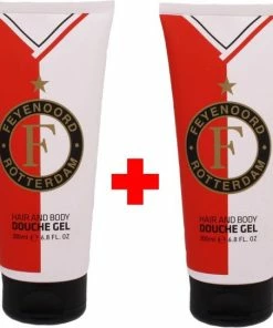 Coupon 🌟 Feyenoord Douchegel Hair En Body Tube 2 X 200 Ml 😍