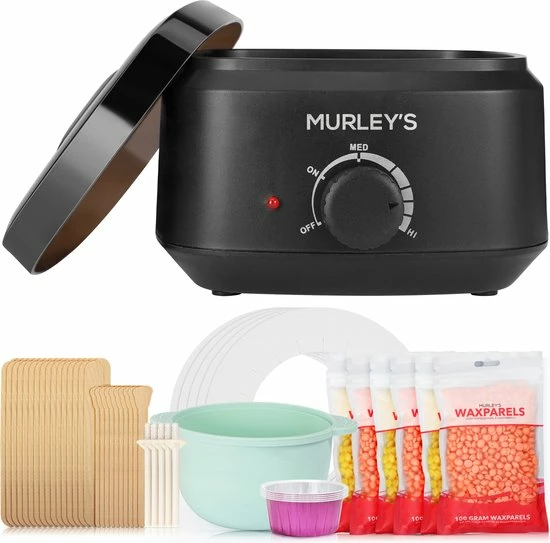 Uitgang π MURLEY'S Wax Apparaat Ontharen Set 600 Gram Waxbonen - 50x Houten Spatels - Extra Siliconenpot 𧨠3 Uitgang π MURLEY'S Wax Apparaat Ontharen Set 600 Gram Waxbonen - 50x Houten Spatels - Extra Siliconenpot π§¨