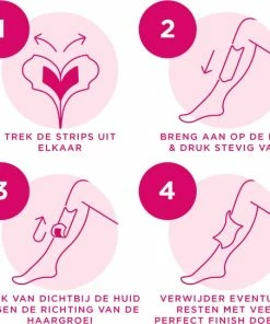 Groothandel 🎉 Veet Ontharingsstrips - Benen & Lichaam - Gevoelige Huid - Easy-Gelwax - 40 Stuks 😉 -Oral-B Shop 550x543 6