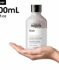 Flash-uitverkoop 😉 L’Oréal Professionnel Silver Shampoo – Zilvershampoo Voor Wit En Grijs Haar – Serie Expert – 300 Ml 🥰 -Oral-B Shop 550x544 1