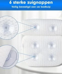 Beste Pirce 😍 Imperatoris | Home Spa Badkussen - Voor In Bad/Jacuzzi - Antislip - 6 Zuignappen - Extra Dik & Zacht 😉 -Oral-B Shop 550x544 3